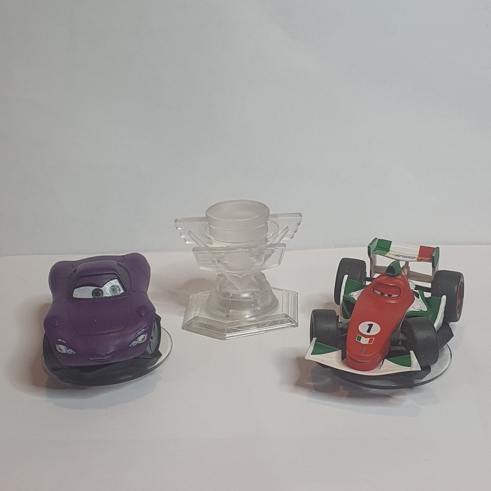 Disney Infinity Cars Lot Francesco Bernoulli Holley‎ Shiftwell Play Set Piece